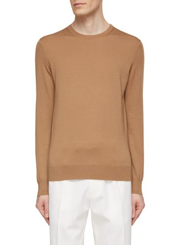 Cashmere Silk Knitted Sweater - ZEGNA - Modalova