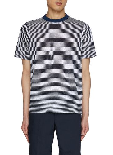 Linen Cotton Striped T-shirt - EQUIL - Modalova