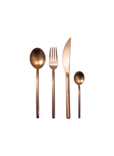 Due 24-piece cutlery set - Ice Rosa Oro - MEPRA - Modalova