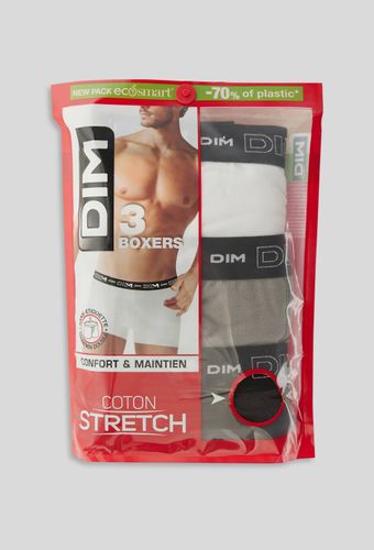 Lot de 3 boxers en coton MULTIPACK - DIM - Modalova