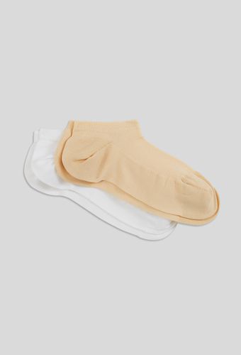 Lot de 2 paires de mini-socquettes en fil d'écosse - MONOPRIX FEMME - Modalova