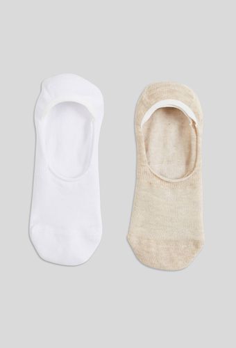 Lot de 2 protège-pied en coton spécial baskets - MONOPRIX FEMME - Modalova