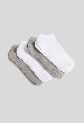 Lot de 4 paires de mini-socquettes unies en coton - MONOPRIX FEMME - Modalova