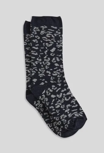 Chaussettes à motif jacquard panthère contenant du cachemire - MONOPRIX FEMME - Modalova