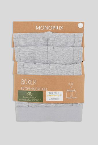 Lot de 3 boxers - MONOPRIX HOMME - Modalova