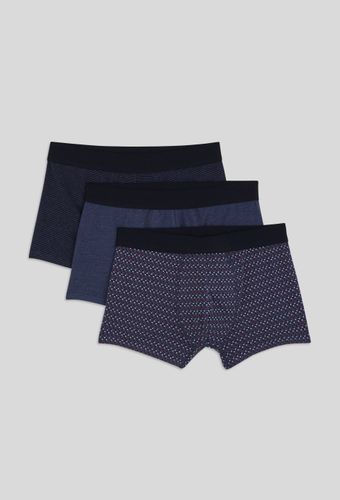 Lot de 3 boxers à rayures & à pois en coton BIO GOTS - MONOPRIX - Modalova