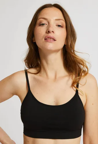 Brassière sans coutures avec coques amovibles et agrafage dos - MONOPRIX - Modalova
