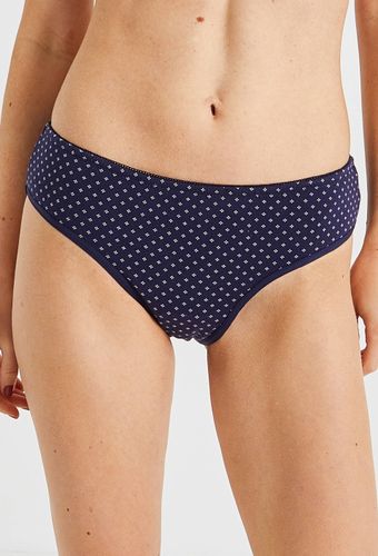 Culotte menstruelle imprimée en coton BIO - MONOPRIX FEMME - Modalova