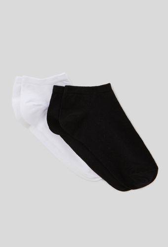 Lot de 2 paires de mini-socquettes en coton - MONOPRIX FEMME - Modalova