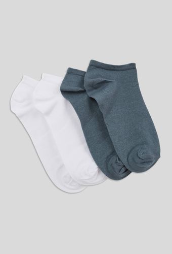 Lot de 2 paires de mini-socquettes en coton - MONOPRIX FEMME - Modalova