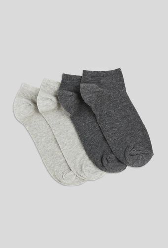 Lot de 2 paires de mini-socquettes en coton - MONOPRIX FEMME - Modalova