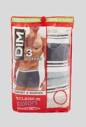 Lot de 3 boxers en coton MULTIDAY COLORS - DIM - Modalova