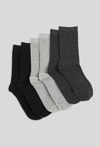 Lot de 3 paires de chaussettes à pois en coton BIO - MONOPRIX FEMME - Modalova