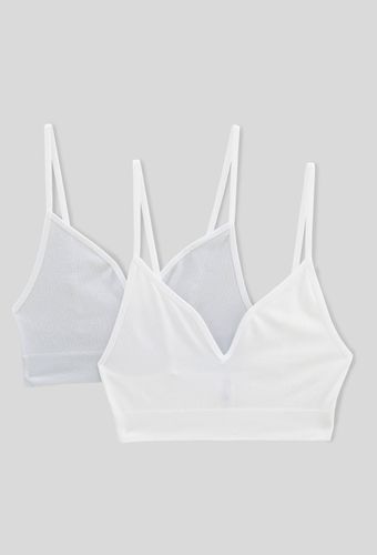 Lot de 2 brassières sans coutures avec fils métallisés - MONOPRIX - Modalova