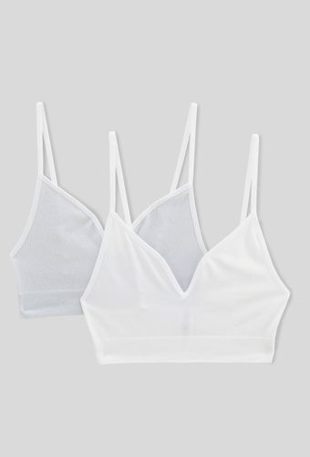 Lot de 2 brassières sans coutures avec fils métallisés - MONOPRIX - Modalova