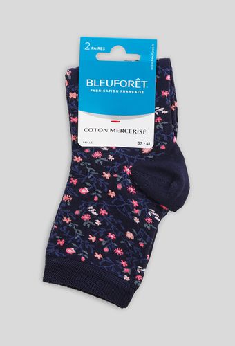 Paire de socquettes en coton BLEUFORET - BLEU FORET - Modalova