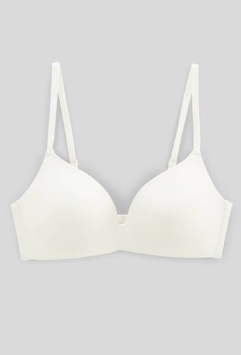 Soutien-gorge triangle moulé invisible ALEXIA en microfibre - MONOPRIX FEMME - Modalova