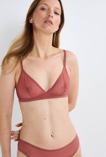 Soutien-gorge triangle LUZ en tulle - MONOPRIX - Modalova