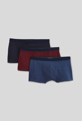 Lot de 3 boxer en coton BIO, certifiés OEKO-TEX - MONOPRIX - Modalova