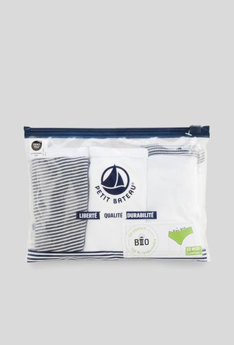 Lot de 3 culottes en coton - PETIT BATEAU - Modalova