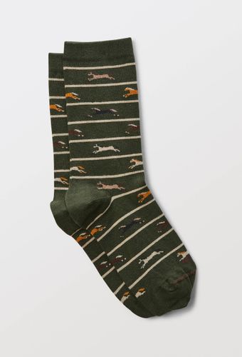 Paire de chaussettes en coton fantaisie - LABONAL - Modalova