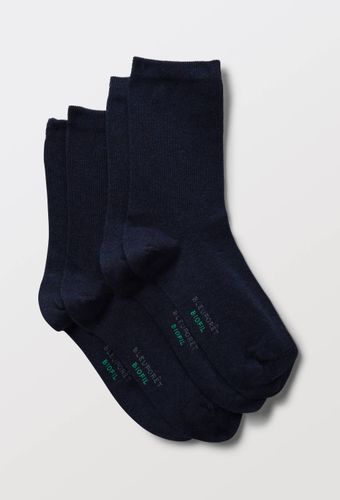 Lot de 2 paires de chaussettes en coton BIO Bleuforêt - BLEU FORET - Modalova