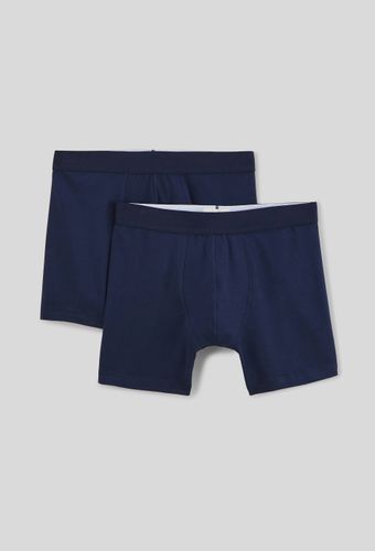 Lot de 2 boxers long premium en coton BIO - MONOPRIX - Modalova