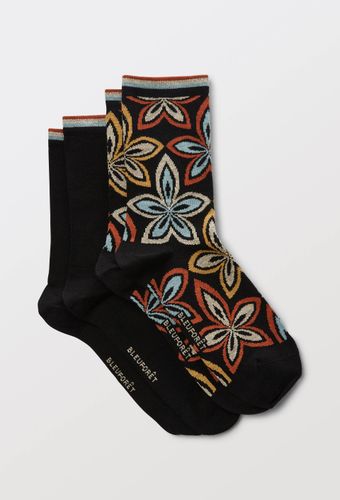 Lot de 2 paires de chaussettes en coton Bleuforêt - BLEU FORET - Modalova