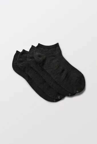 Lot de deux paires de mini-socquettes en laine mérinos Bleuforêt - BLEU FORET - Modalova