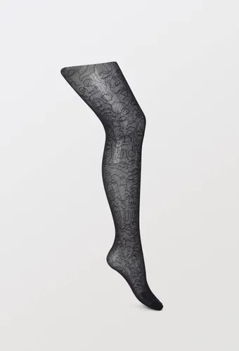 Paire de collant fantaisie - LE BOURGET - Modalova