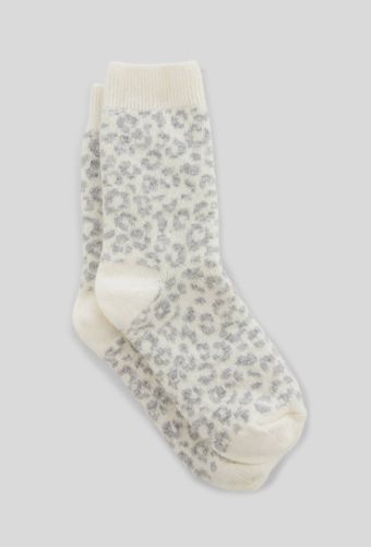 Paire de chaussettes fantaisie Léopard contenant du cachemire - MONOPRIX - Modalova