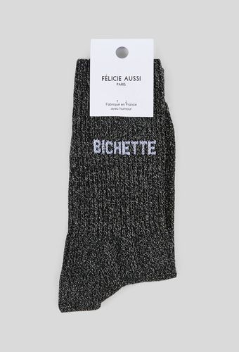 Paire de chaussettes à message Félicie Aussi - FELICIE AUSSI - Modalova