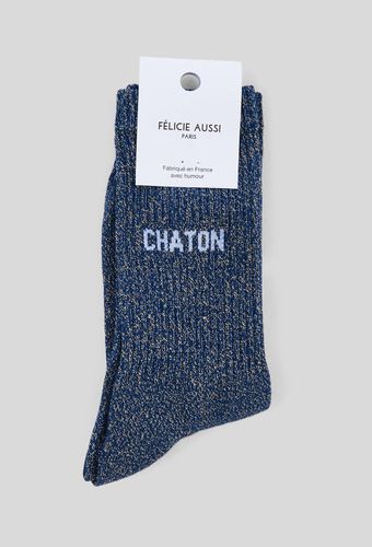 Paire de chaussettes à message Félicie Aussi - FELICIE AUSSI - Modalova