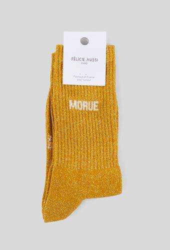 PAIRE DE CHAUSSETTES A MESSAGE - FELICIE AUSSI - Modalova