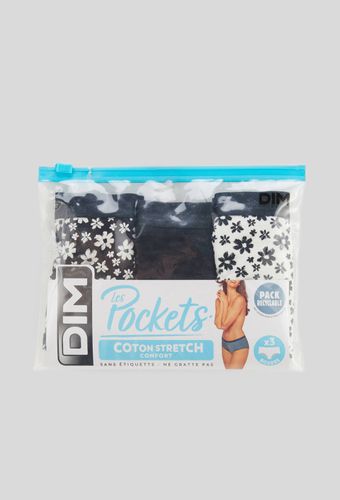 Boxer x3 coton stretch Dim - DIM - Modalova