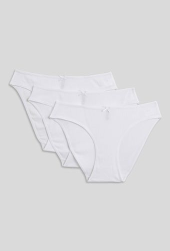 Lot de 3 culottes côtelées CAMELIA en coton BIO - MONOPRIX - Modalova