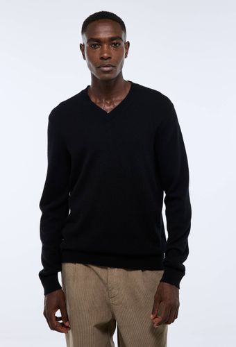 Pull col V en cachemire - MONOPRIX PREMIUM - Modalova