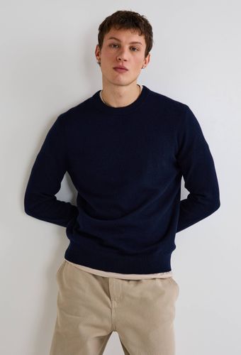 Pull col rond en mélange laine et cachemire - MONOPRIX - Modalova