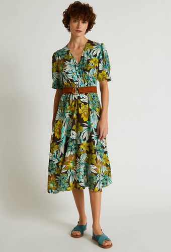 Robe imprimée en viscose - MONOPRIX FEMME - Modalova