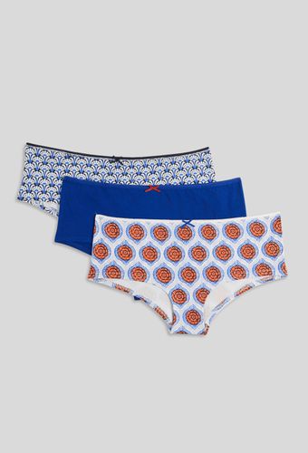 Lot de 3 shorties GARANCE en coton BIO GOTS - MONOPRIX - Modalova