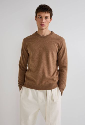 Pull col rond en mélange laine et cachemire - MONOPRIX - Modalova