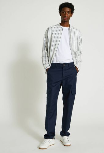 Pantalon en coton/lin - MONOPRIX HOMME - Modalova