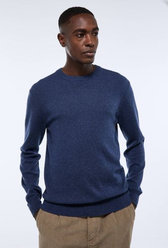 Pull col rond en mélange laine et cachemire - MONOPRIX - Modalova