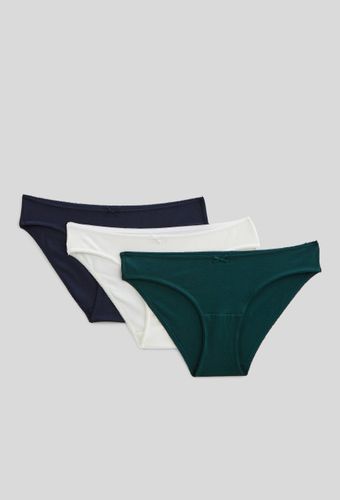 Lot de 3 culottes ALIX en coton BIO GOTS - MONOPRIX - Modalova