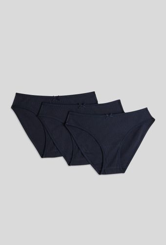 Lot de 3 culottes côtelées CAMELIA en coton BIO GOTS - MONOPRIX - Modalova