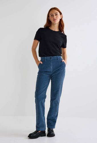 Pantalon en velours droit en coton BIO - MONOPRIX - Modalova