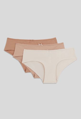 Lot de 3 shorties ALIX en coton BIO - MONOPRIX - Modalova