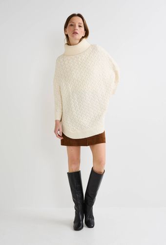 Poncho contenant de la laine - MONOPRIX - Modalova