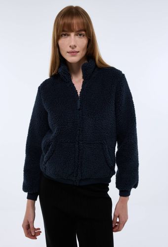 Veste zippée col montant en sherpa - MONOPRIX - Modalova