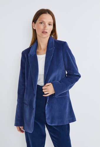 Blazer en velours côtelé, certifié OEKO-TEX - S'ENGAGER POUR DURER - Modalova